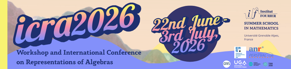 Workshop and International Conference on Representation of Algebras (ICRA 2026)>